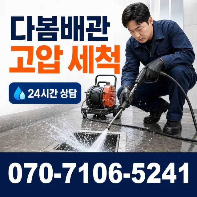 강원 홍천군 내촌면 선바위길 배관고압세척 상담 이미지 4